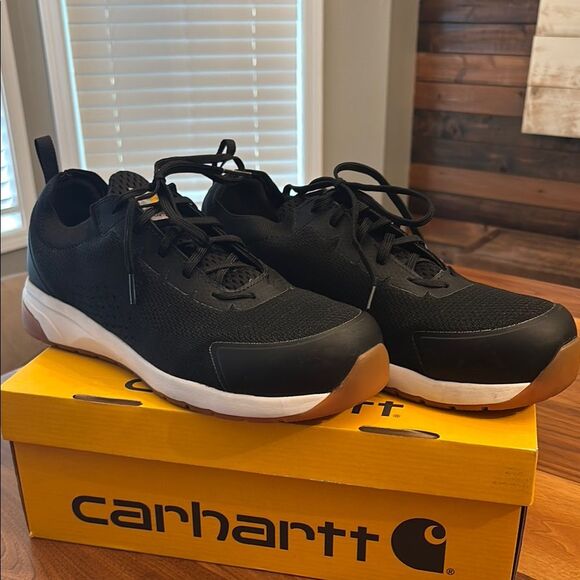 Carhartt Black Force Nano Composite Work Utility Shoe Size 11.5 - Picture 1 of 12